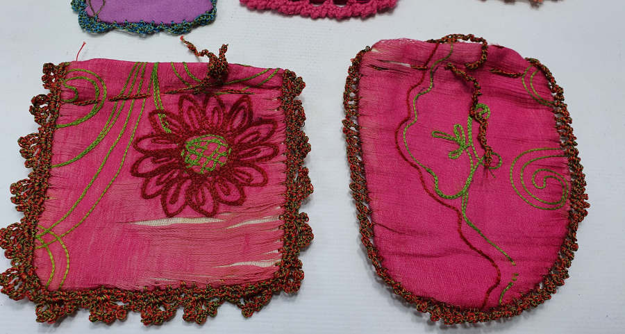 OSMANLI DÖNEMİ 5 ADET KESE