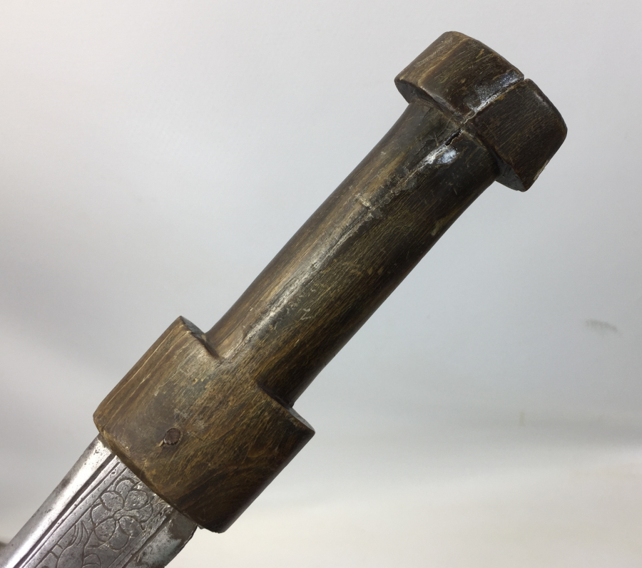 OSMANLI DÖNEMİ GERGEDAN BOYNUZUNDAN MAMUL KAMA - KÜRT KAMASI