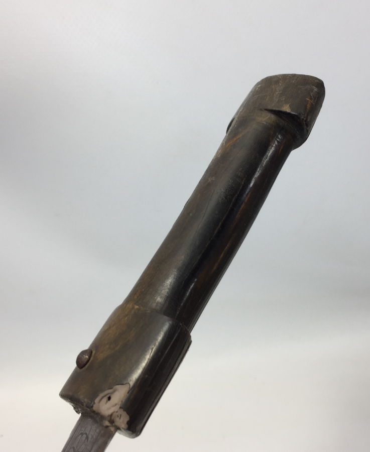 OSMANLI DÖNEMİ GERGEDAN BOYNUZUNDAN MAMUL KAMA - KÜRT KAMASI