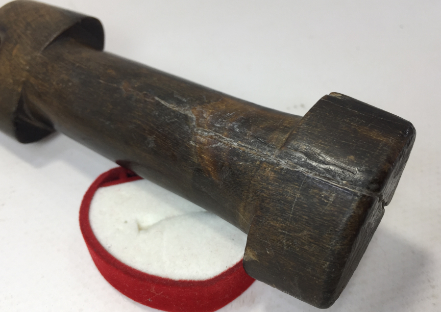 OSMANLI DÖNEMİ GERGEDAN BOYNUZUNDAN MAMUL KAMA - KÜRT KAMASI