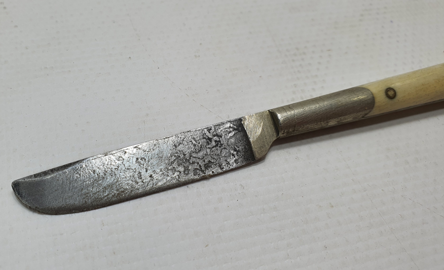 OSMANLI DÖNEMİ KEMİK SAPLI MAKTA - HATTAT BIÇAĞI