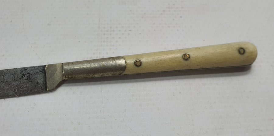 OSMANLI DÖNEMİ KEMİK SAPLI MAKTA - HATTAT BIÇAĞI