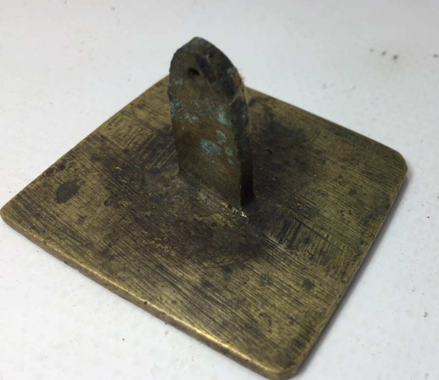 OSMANLI DÖNEMİ NADİR FORMDA EL KAZIMA TILSIM MÜHÜR