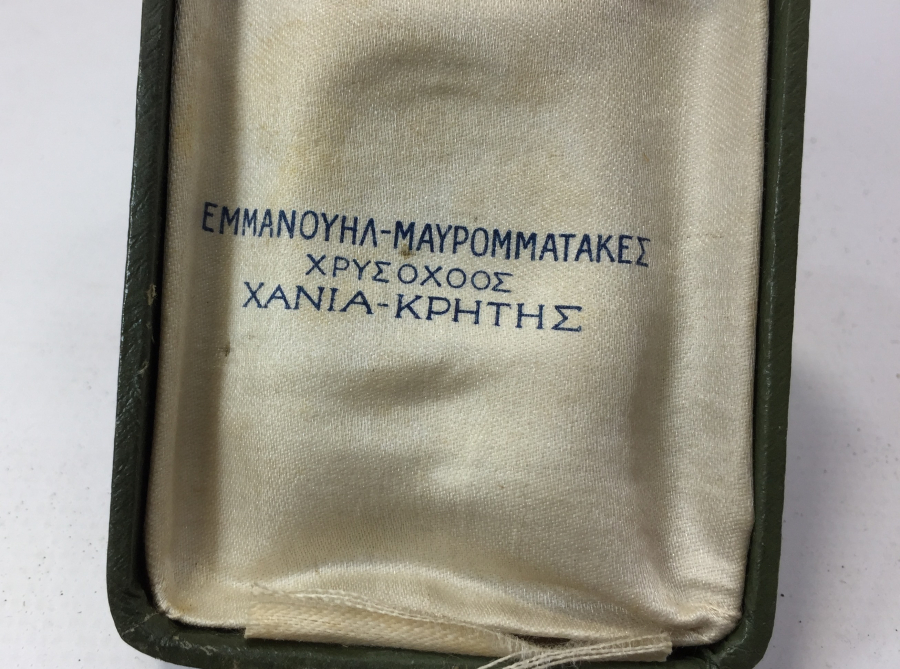 OSMANLI DÖNEMİ ORJİNAL KUTUSUNDA RUM İŞİ MİNELİ CEP SAATİ