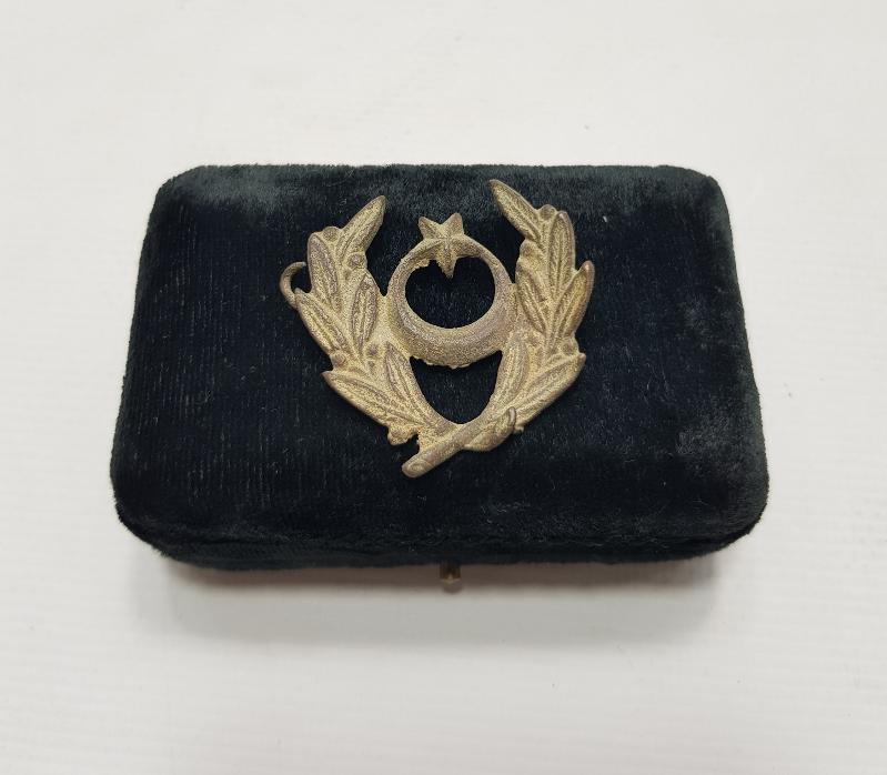 OSMANLI SON DÖNEM & CUMHURİYET İLK DÖNEM ASKER ŞAPKA KOKARTI 