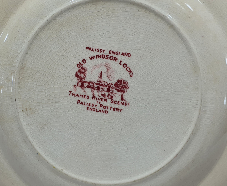 1900 BAŞLARI İNGİLİZLERİN OSMANLI PAZARINA YAPTIĞI PORSELEN TABAK