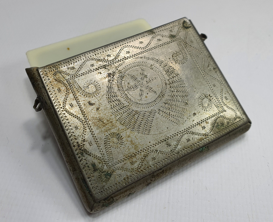 BİR YÜZÜ AY YILDIZLI DİĞER YÜZÜ CAMİ MOTİFLİ ASKER HAMAYILI