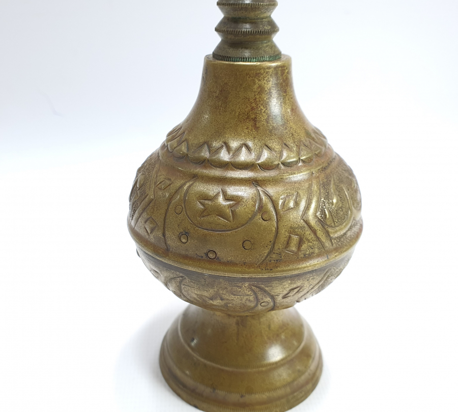 OSMANLI DÖNEMİ ÜZERİ AY YILDIZLI VE YAZILI GÜLEBDAN