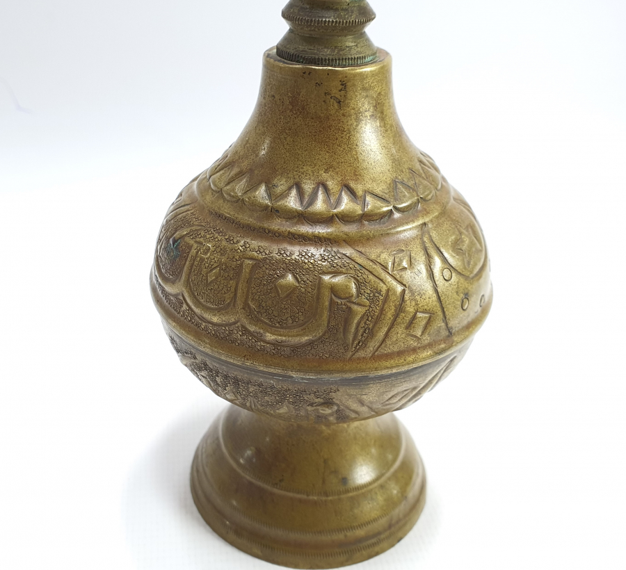 OSMANLI DÖNEMİ ÜZERİ AY YILDIZLI VE YAZILI GÜLEBDAN