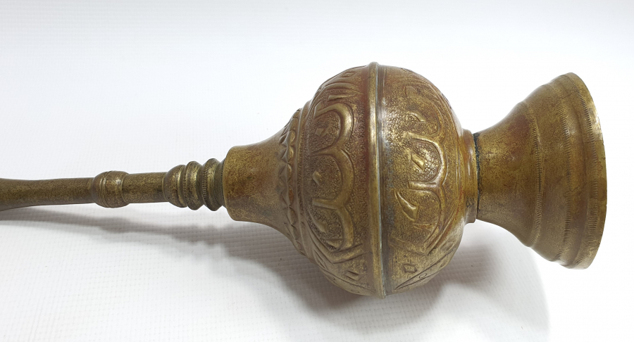 OSMANLI DÖNEMİ ÜZERİ AY YILDIZLI VE YAZILI GÜLEBDAN