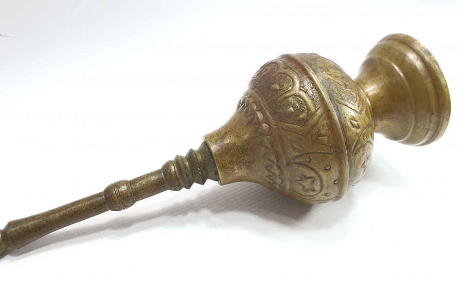 OSMANLI DÖNEMİ ÜZERİ AY YILDIZLI VE YAZILI GÜLEBDAN