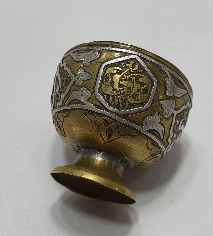 OSMANLI DÖNEMİ ÜZERİ KALEM İŞÇİLİKLİ VE GÜMÜŞ SIVAMA BOSNA FİNCAN ZARFI