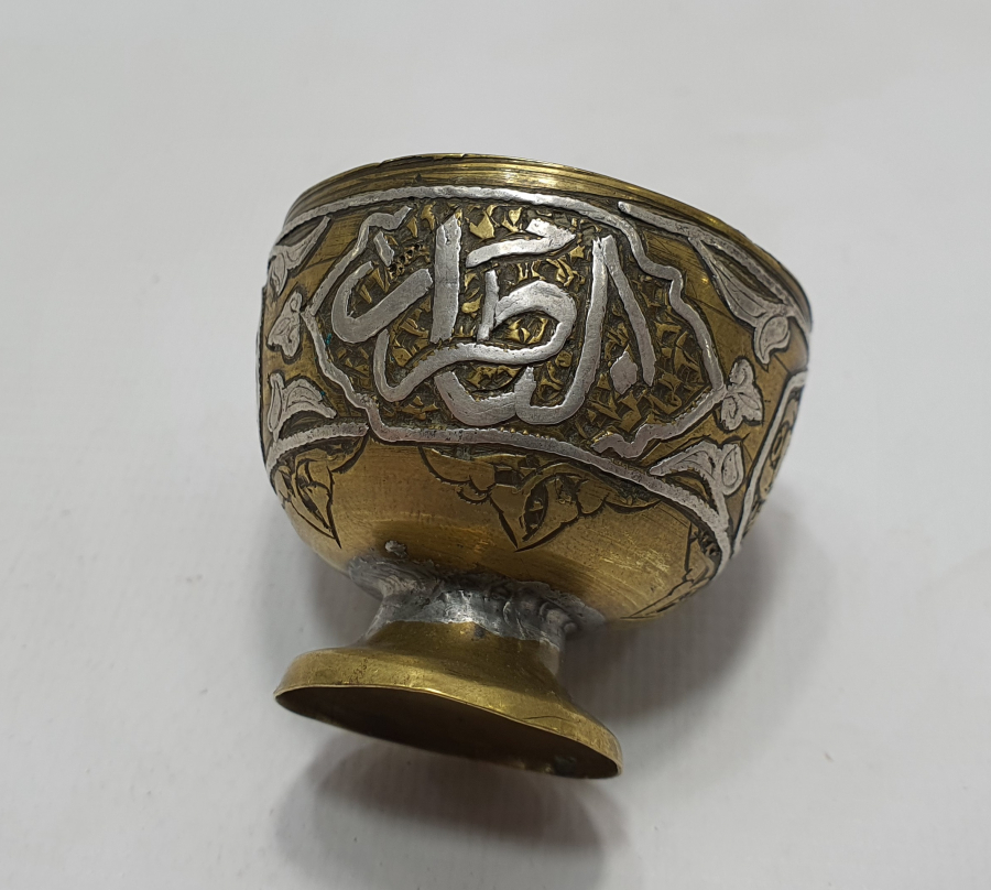 OSMANLI DÖNEMİ ÜZERİ KALEM İŞÇİLİKLİ VE GÜMÜŞ SIVAMA BOSNA FİNCAN ZARFI