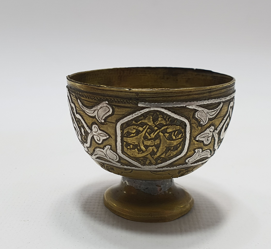 OSMANLI DÖNEMİ ÜZERİ KALEM İŞÇİLİKLİ VE GÜMÜŞ SIVAMA BOSNA FİNCAN ZARFI