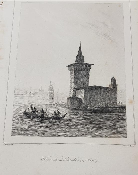 OSMANLI DÖNEMİ GRAVÜR: KIZ KULESİ