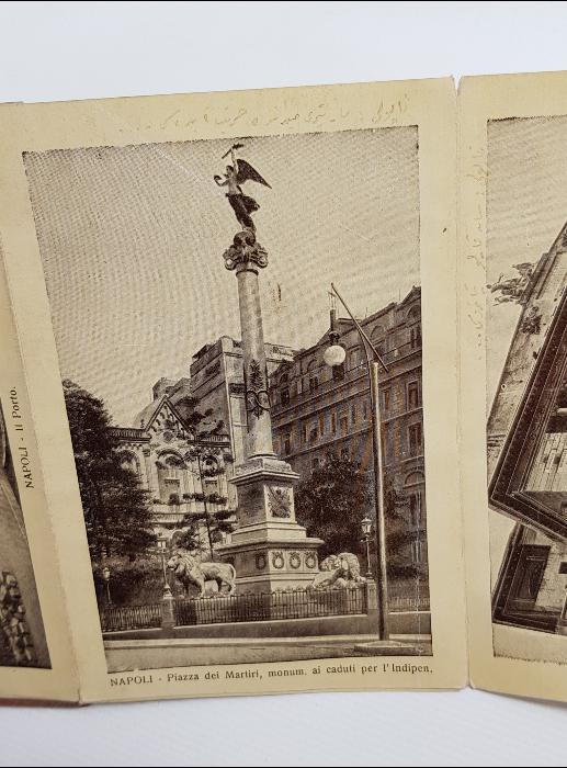 OSMANLI DÖNEMİ PANORAMİK NAPOLİ ALBÜMÜ