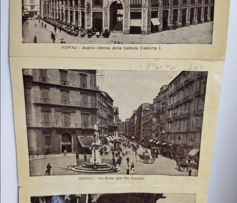 OSMANLI DÖNEMİ PANORAMİK NAPOLİ ALBÜMÜ