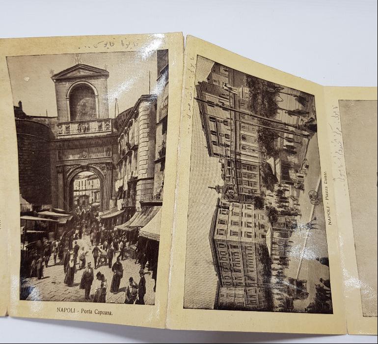 OSMANLI DÖNEMİ PANORAMİK NAPOLİ ALBÜMÜ