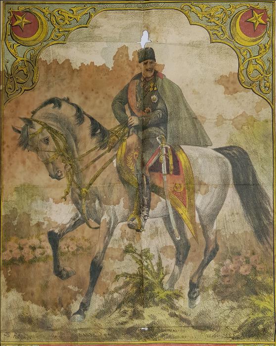 OSMANLICA AFİŞ: CUMHURİYETİN İLK VE SON HALİFESİ ABDÜLMECİD EFENDİ HAZRETLERİ