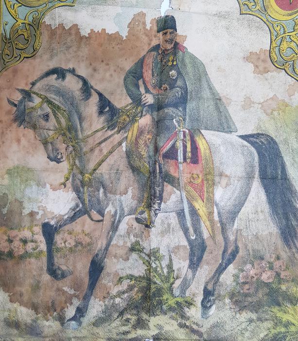 OSMANLICA AFİŞ: CUMHURİYETİN İLK VE SON HALİFESİ ABDÜLMECİD EFENDİ HAZRETLERİ