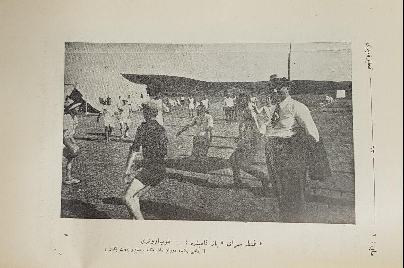 OSMANLICA KİTAP: TERBİYE. GALATASARAY KAMPINDAN GÖRSELLER