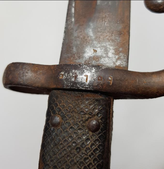 1. DÜNYA SAVAŞI DÖNEMİ NADİR OSMANLI SÜNGÜ 