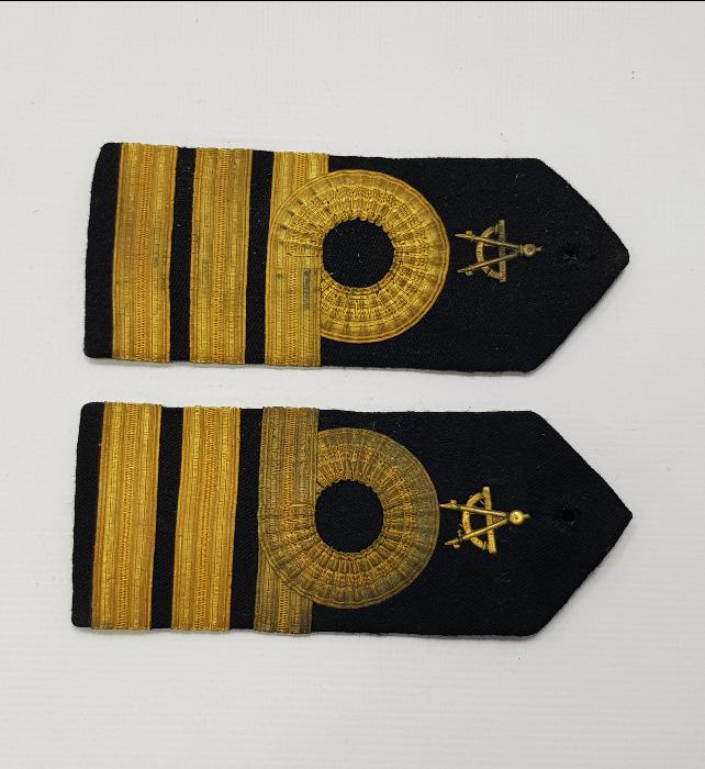 DENİZCİ ÖZEL BİRLİK BİNBAŞI APOLETLER 