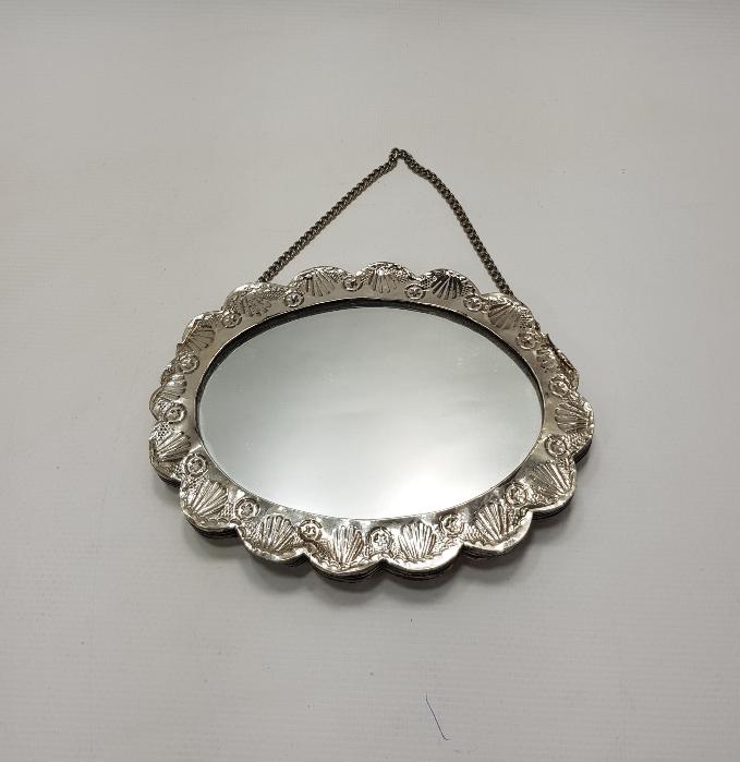 GÜMÜŞ DUVAR AYNASI 