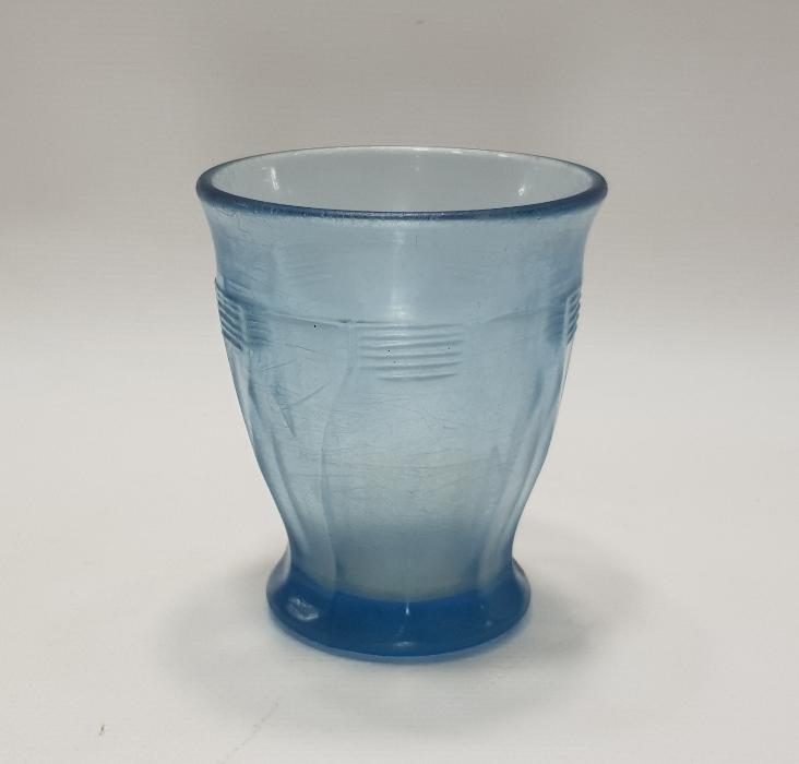 MAVİ RENKLİ KÖY BARDAĞI 