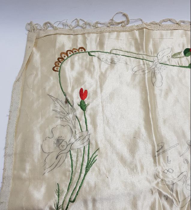 MEŞRUTİYET TEMALI HÜRRİYET, ADALET, MÜSAVAT, UHUVVET YAZILI İPEK PANO