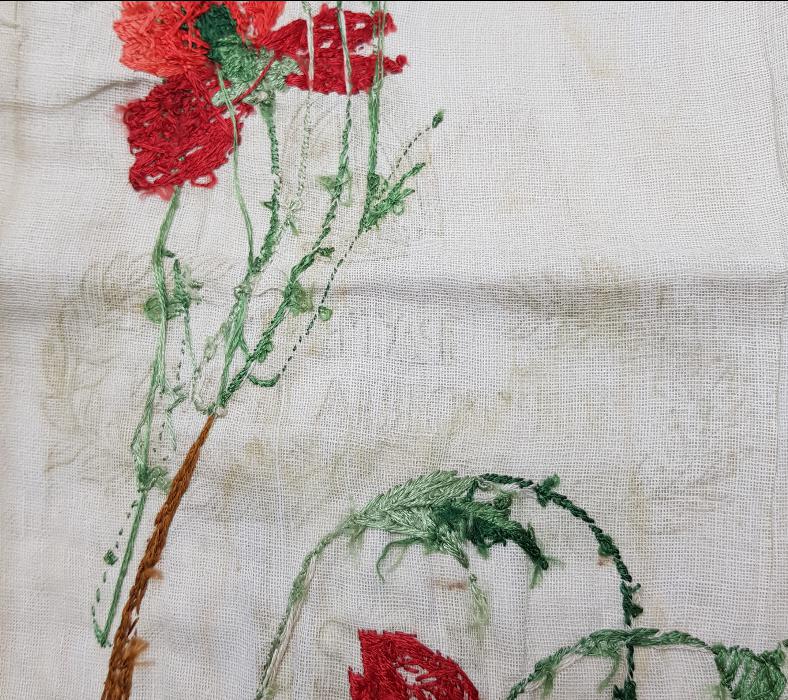 MEŞRUTİYET TEMALI HÜRRİYET, ADALET, MÜSAVAT, UHUVVET YAZILI İPEK PANO