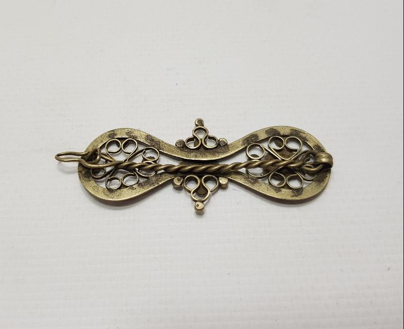 OSMANLI DÖNEMİ GÜMÜŞ SAÇ TOKASI 