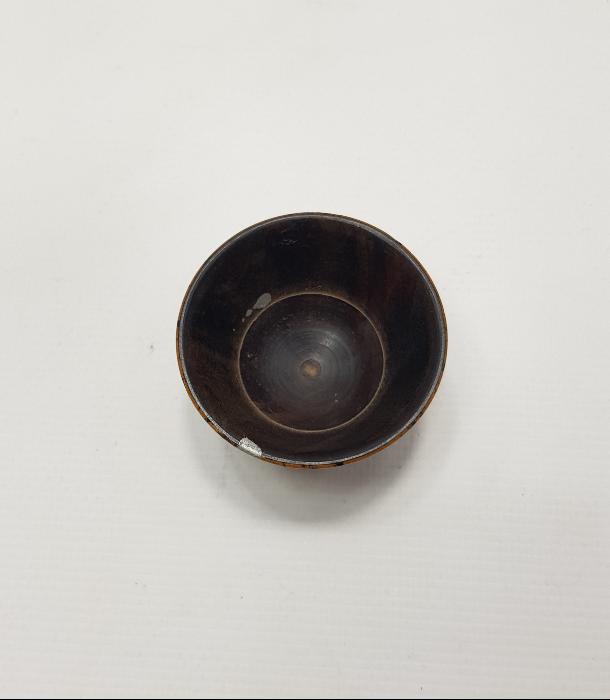 OSMANLI DÖNEMİ MARAŞ İŞİ AHŞAP KAHVE FİNCANI 