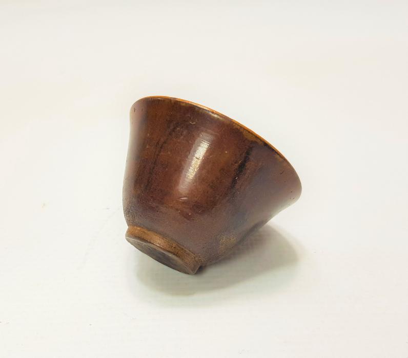 OSMANLI DÖNEMİ MARAŞ İŞİ AHŞAP KAHVE FİNCANI 