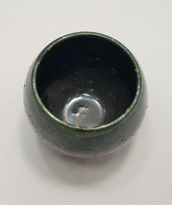 OSMANLI DÖNEMİ TOKAT İŞİ NADİR FORMDA SERAMİK SIRLI BARDAK