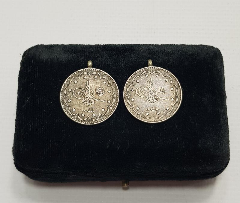 OSMANLI II. ABDÜLHAMİT VE SULTAN MEHMET REŞAT DÖNEMİ GÜMÜŞ 5 KURUŞLAR