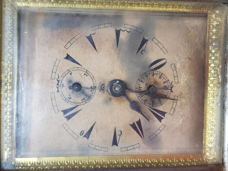 OSMANLI KADRANLI ALARMLI MASA SAATİ 