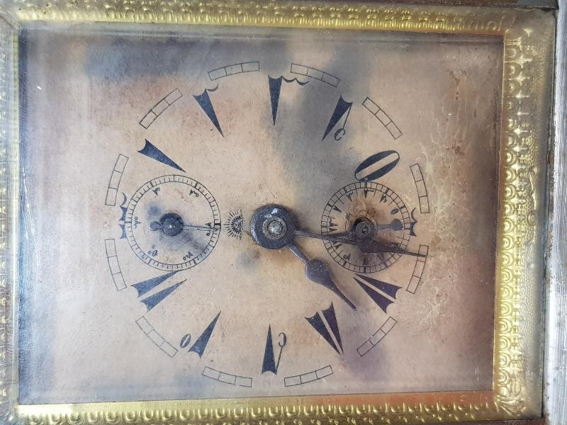 OSMANLI KADRANLI ALARMLI MASA SAATİ 