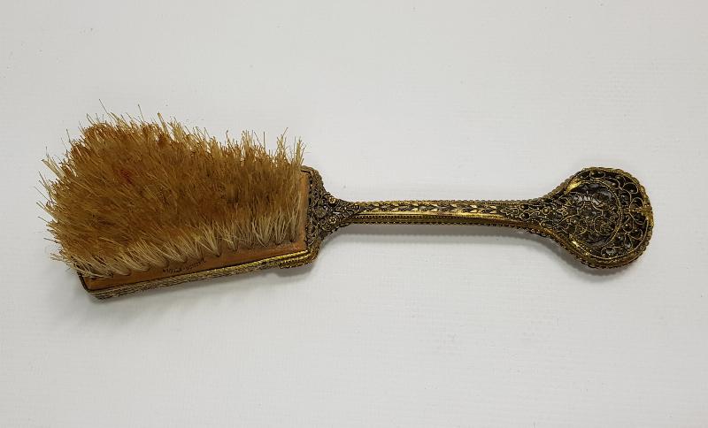 OSMANLI PAZARI ART NOUVEAU HİLAL SAPLI ELBİSE FIRÇASI