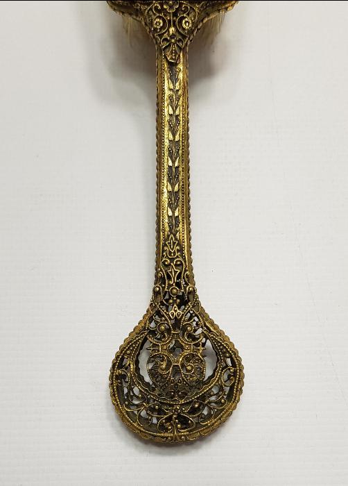 OSMANLI PAZARI ART NOUVEAU HİLAL SAPLI ELBİSE FIRÇASI