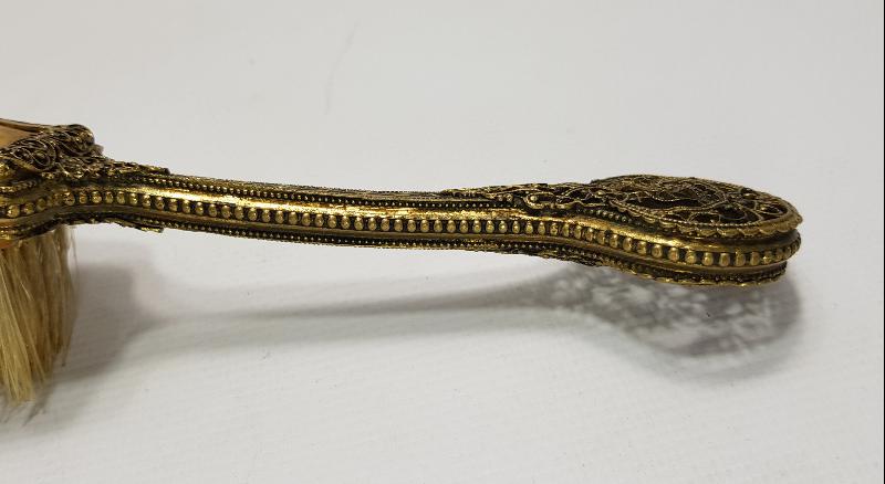 OSMANLI PAZARI ART NOUVEAU HİLAL SAPLI ELBİSE FIRÇASI