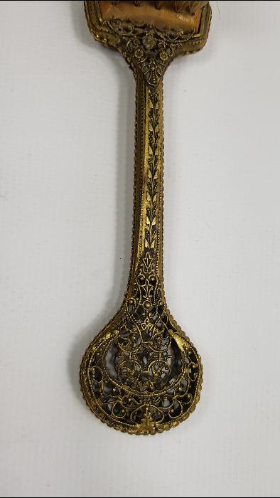 OSMANLI PAZARI ART NOUVEAU HİLAL SAPLI ELBİSE FIRÇASI