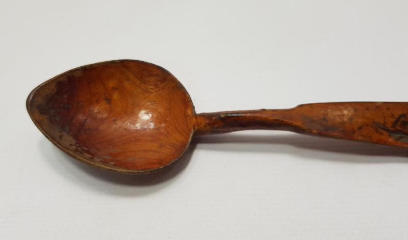 OSMANLICA AFİYET OLSUN EFENDİM YAZILI AHŞAP KAŞIK 