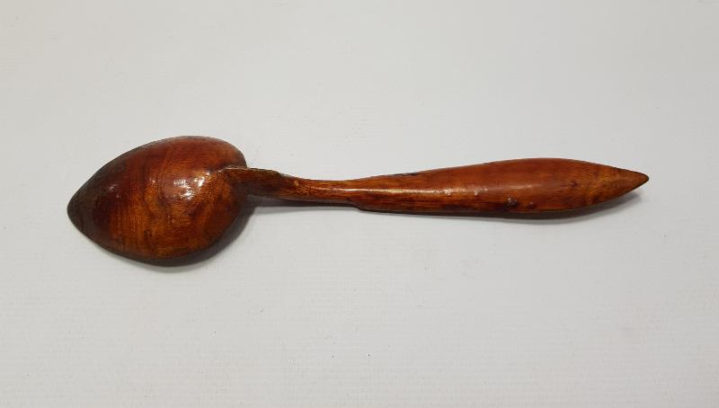 OSMANLICA AFİYET OLSUN EFENDİM YAZILI AHŞAP KAŞIK 