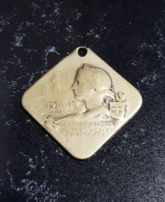 1. DÜNYA SAVAŞI 1914-1915 TARİHLİ İTTİFAK MADALYON