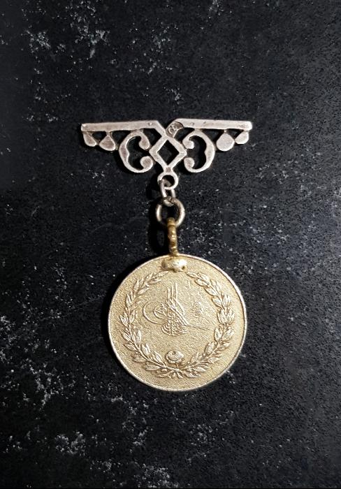 GÜMÜŞ YUNAN MUHAREBESİ MADALYASI 