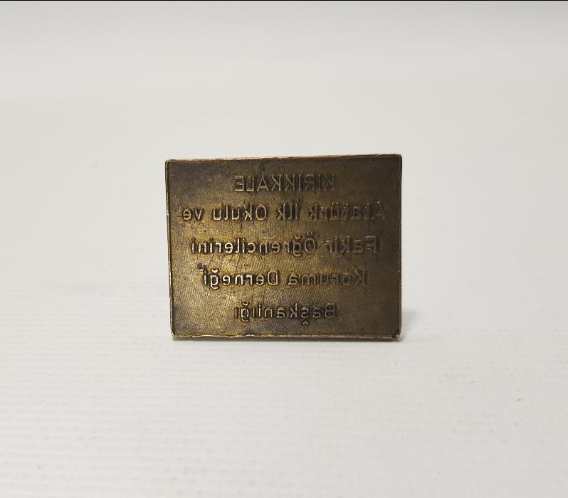 KIRIKKALE ATATÜRK İLKOKULU VE FAKİR ÖĞRENCİLERİNİ KORUM DERNEĞİ BAŞKANLIĞI MÜHÜR