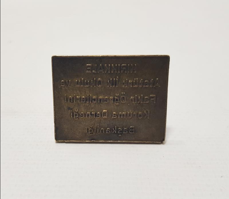 KIRIKKALE ATATÜRK İLKOKULU VE FAKİR ÖĞRENCİLERİNİ KORUM DERNEĞİ BAŞKANLIĞI MÜHÜR