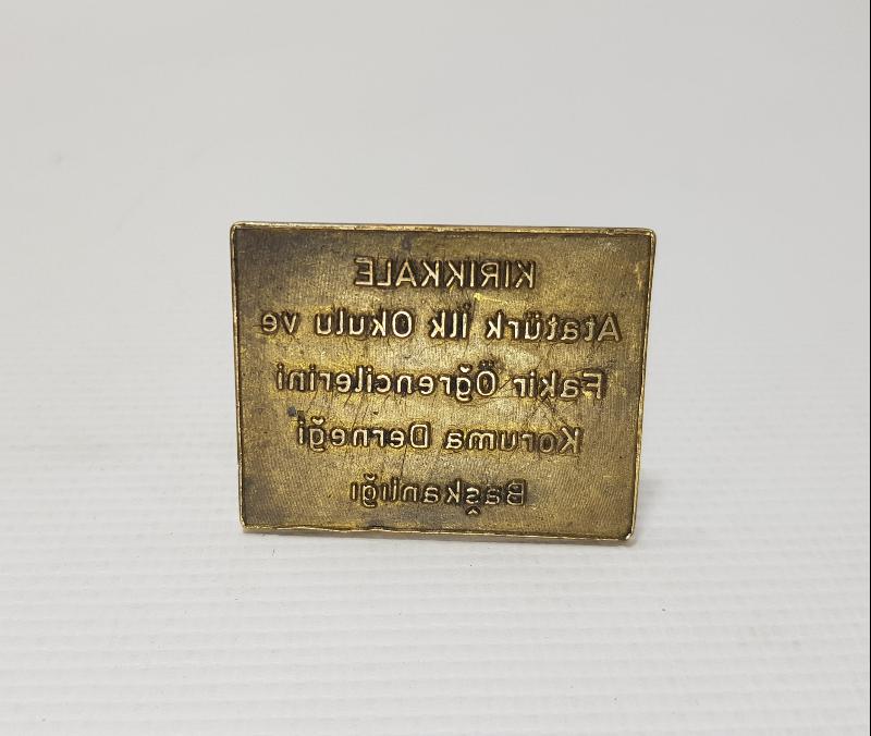 KIRIKKALE ATATÜRK İLKOKULU VE FAKİR ÖĞRENCİLERİNİ KORUM DERNEĞİ BAŞKANLIĞI MÜHÜR