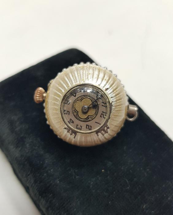 MİNELİ GÜMÜŞ TOP SAAT